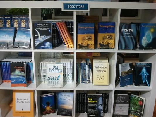 Metaphysical book store on topics such as psychic development, parapsychology, spirituality, consciousness studies, and more.