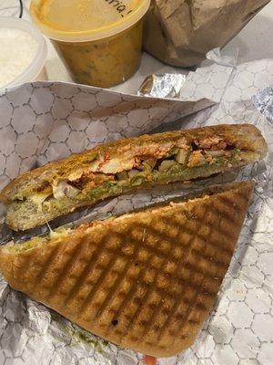 P3 Paneer Tikka Panini