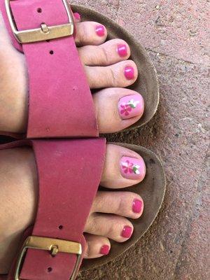 Flower Pedi