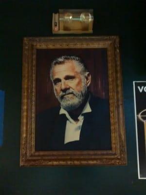 The most interesting man in the world.