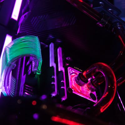 Custom Lights and Liquid Cooling