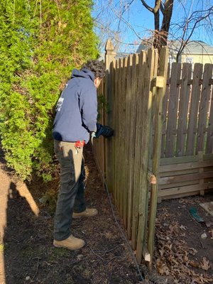 FENCING INSTALLATION AND PATIO RENOVATION