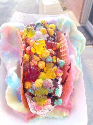 Taco ice-cream