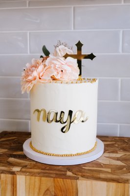 Baptismal Cake