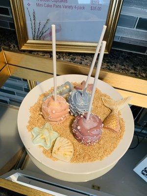 Mermaid Theme Cake Pops & Chocolates