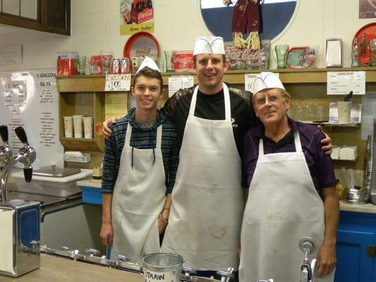 Terrific staff, willing to go the extra mile to make sure your trip to the candy/ice cream shop is a memorable experience!