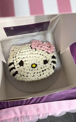 Hello kitty Dog cake