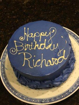 Custom Birthday Cake