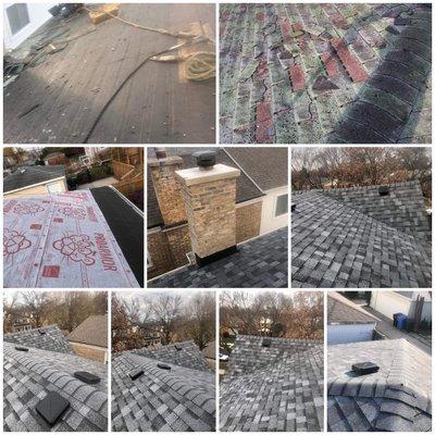 New Roofing Installation. Chicago, IL