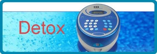 This is the EBpro foot bath for detoxing your body.