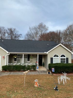 New roof and ridge vents