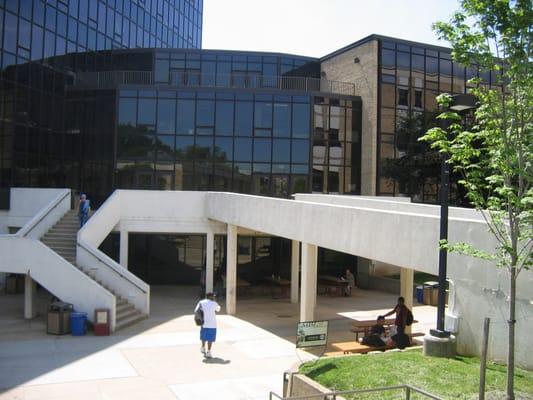 The Rockville campus library in Macklin Tower