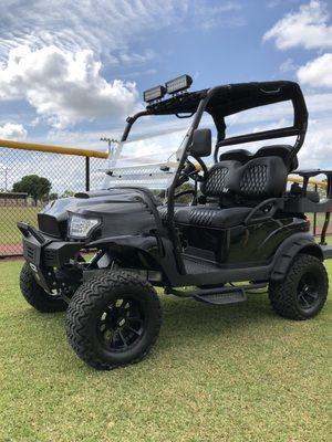 We Build High End Custom Golf Carts And Design Them To Customer Specifications