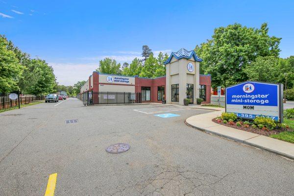 Exterior view of Morningstar Storage on Little Rock Road