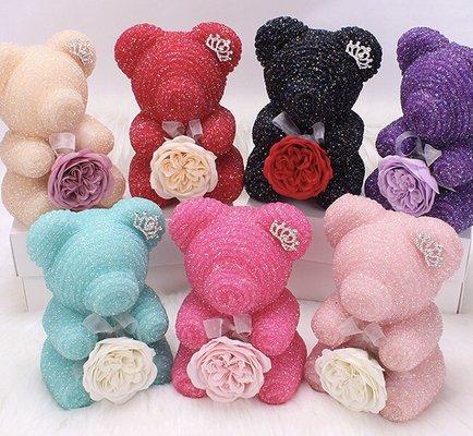 Rose Bear in different colors