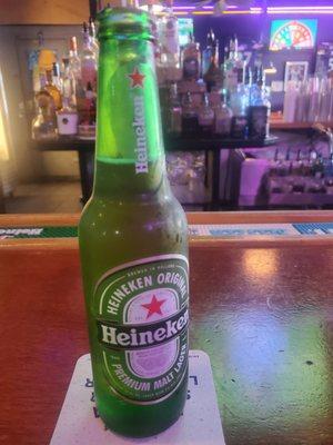 Nice cold Heineken