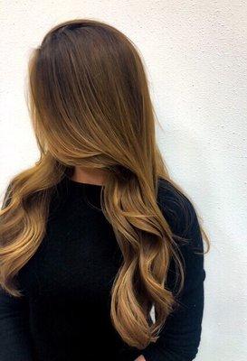 Signature blow dry on point