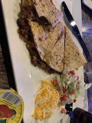 Beef quesadillas