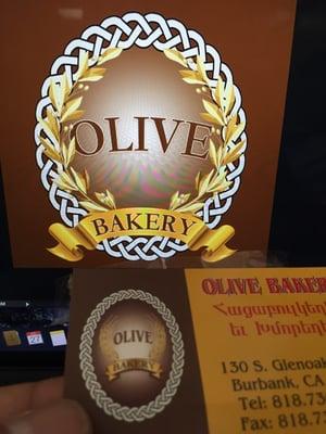 Updated Logo For Olive Bakery