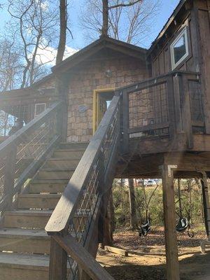 Deck of the tree house