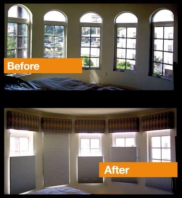 Look at the big difference that we were able to make in these homes