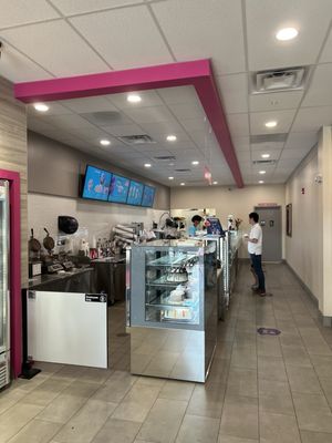 Inside of Baskin-Robbins in Guilderland, NY