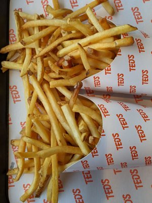 The best fries ever today!