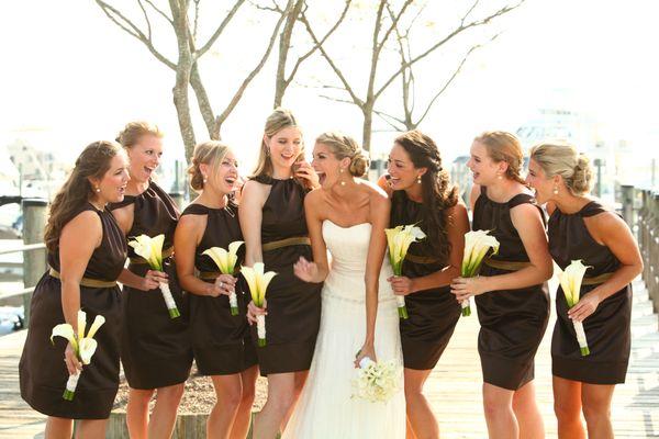 Bridal party wedding makeup by Eva Patel Beauty