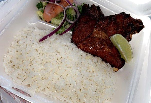 Fried pork chop Lunch