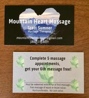 How many free massages will you earn?