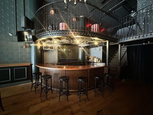 Main Floor Bar and VIP Mezzanine.