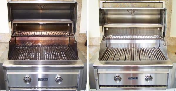 2010 Lynx Grill Cleaned in Lakewood Ranch Country Club. 
A clean grill is a healthy grilling experience!