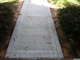 Custom Sidewalk