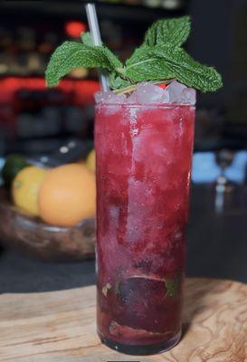 Blueberry Mojito