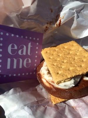 Eat Me S'mores ice cream sandwich