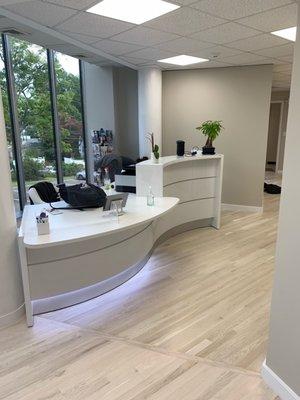 Move in day reception desk