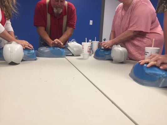 Learning CPR is easy and we make it FUN!