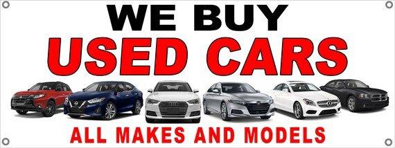 WE BUY CARS!