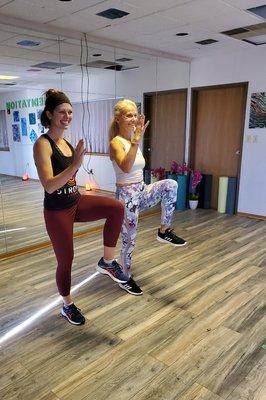 Nicole and Divna -Strong Nation HIIT fittness class teachers