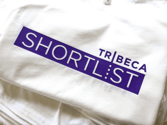 Tribeca Shortlist single color silkscreen print.