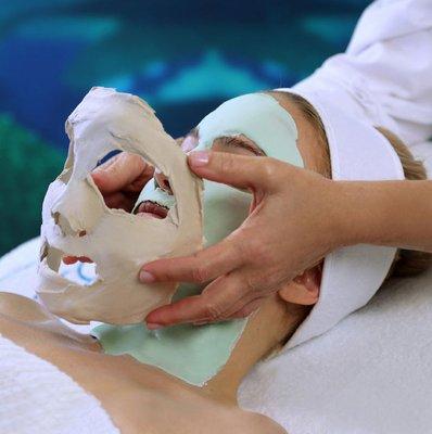 Removing 4th layer of the Repechage Four Layer Facial