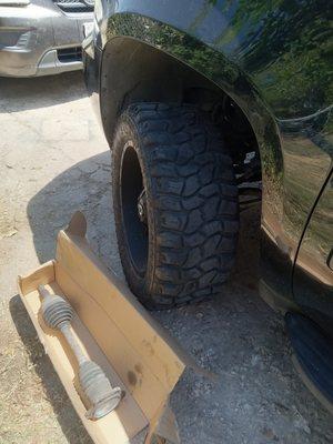 Axle replacment