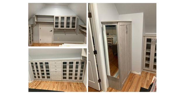 Let us help you make an odd shaped space into something extraordinary. goclosets.com or 865-690-1244