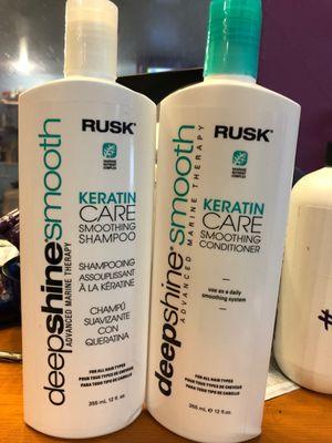 Recommended products for hair.