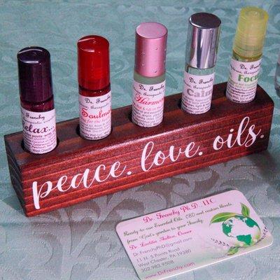 Come find some peace and fall in love with our therapeutic essential oils...