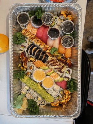 100 piece party tray (assorted chef's choice)