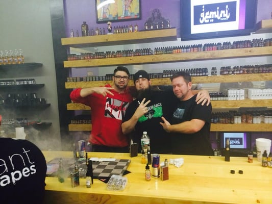 Dillon from D-Square Eliquid stopped by