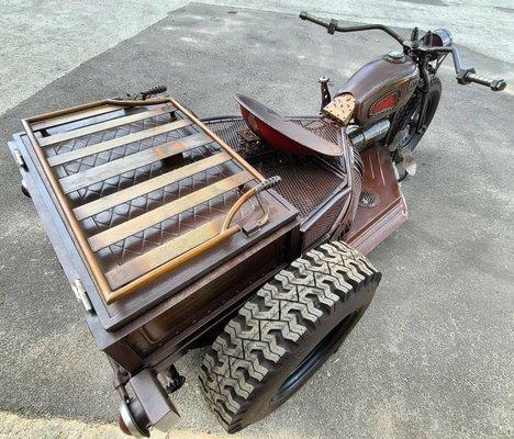 Steampunk Trike Motorcycle