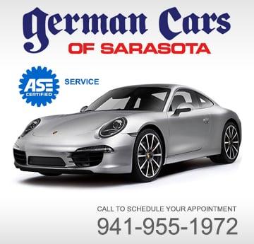 Porsche Service and Repair in Sarasota, Florida