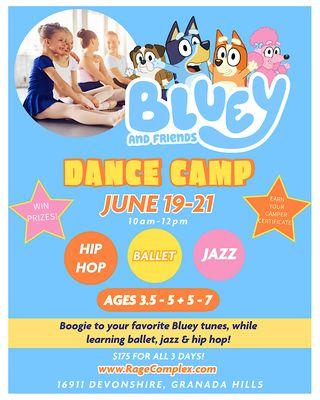 Minis! Join us for Bluey Dance Camp with Miss Maggie!